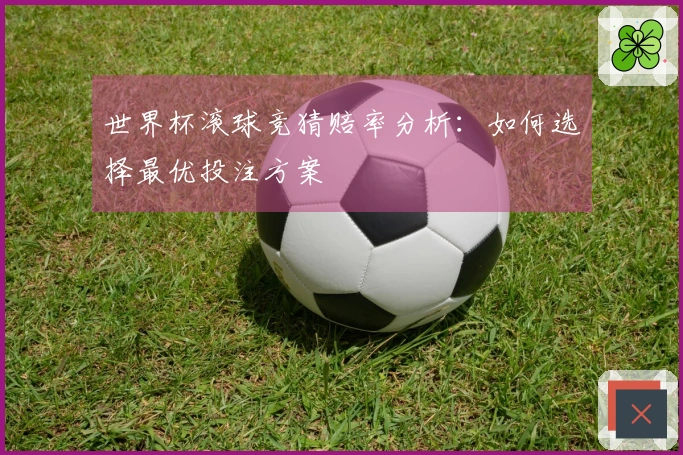世界杯滚球竞猜赔率分析：如何选择最优投注方案