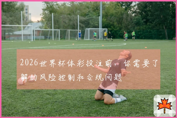 2026世界杯体彩投注前，你需要了解的风险控制和合规问题