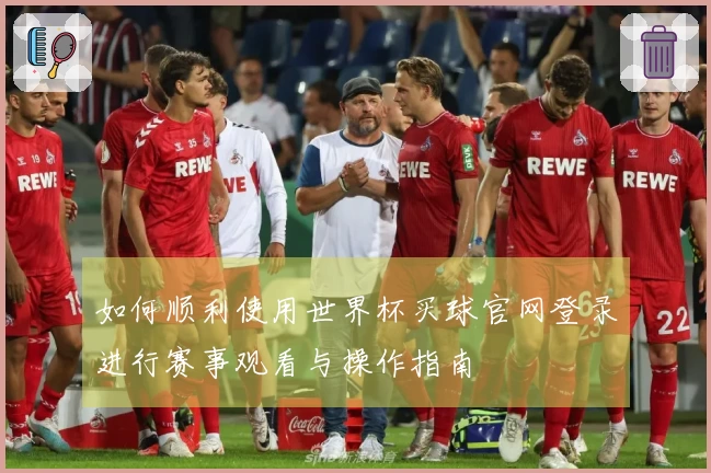如何顺利使用世界杯买球官网登录进行赛事观看与操作指南